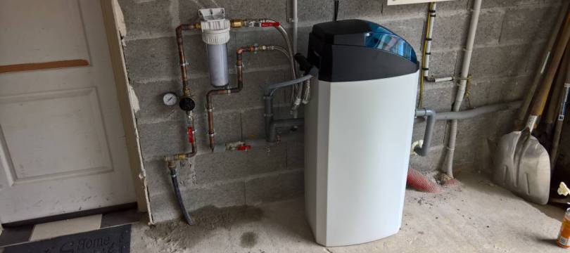 Installation d'un adoucisseur